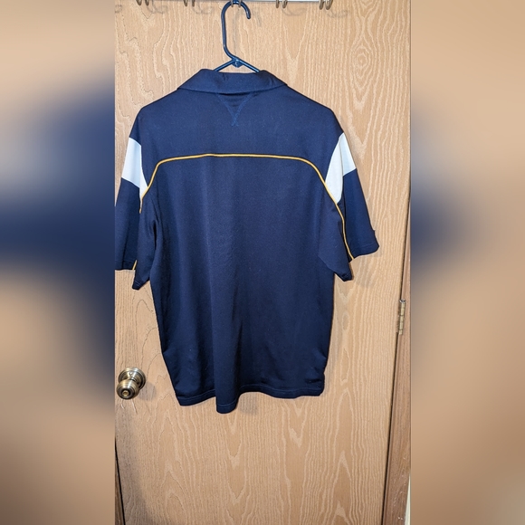 STL NHL Blues Reebok Face Off Collection Polo - Men's Medium - Picture 4 of 6